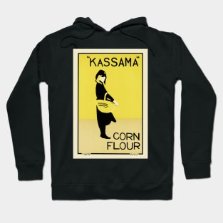 "KASSAMA" CORN FLOUR Vintage Advertising Poster by The Beggarstaffs Hoodie